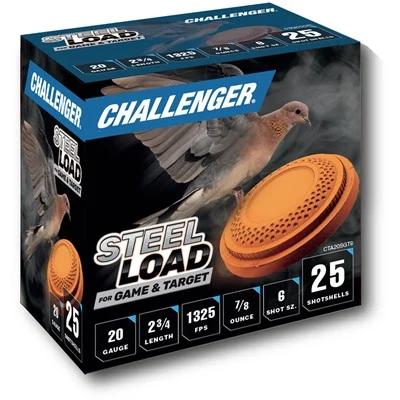STEEL GAME & TARGET 20 GAUGE 2-3/4'' 7/8OZ #6 SHOT 250/CASE