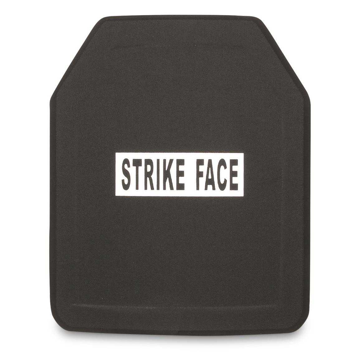 Valor Standard Level III NIJ Certified Ballistic Hard Plate Shooters Cut 10" x 12"