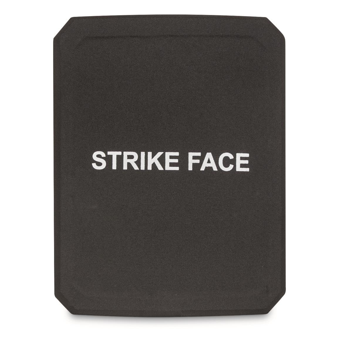 Valor Standard Level III NIJ Certified Ballistic Hard Plate Full Cut Single Curve 11" x 14"