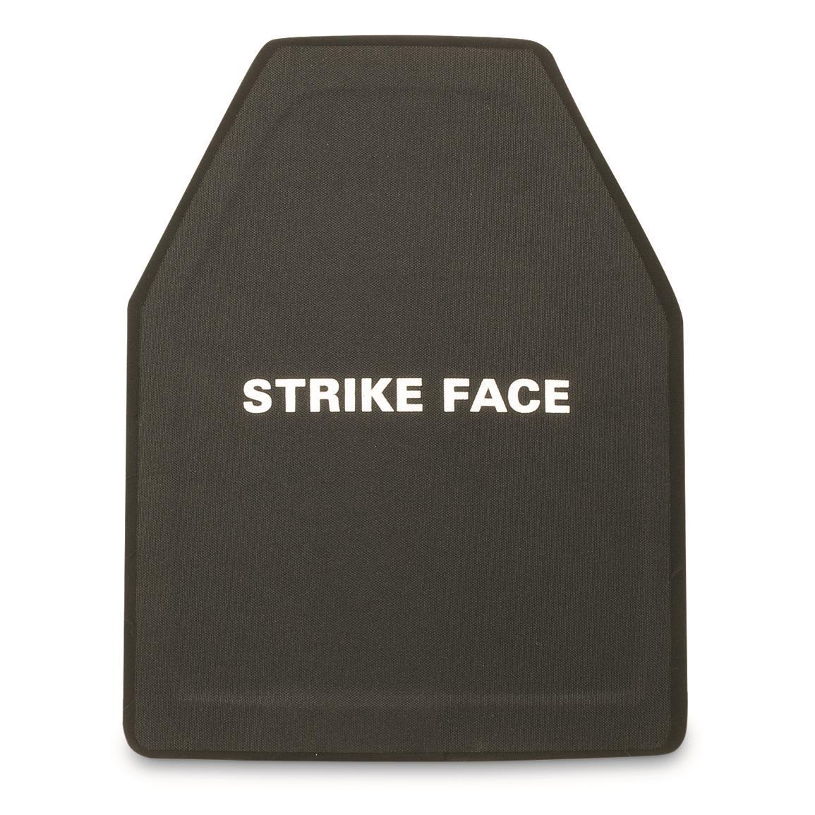 Valor Standard Level III NIJ Certified Ballistic Hard Plate Swimmers Cut 11" x 14"