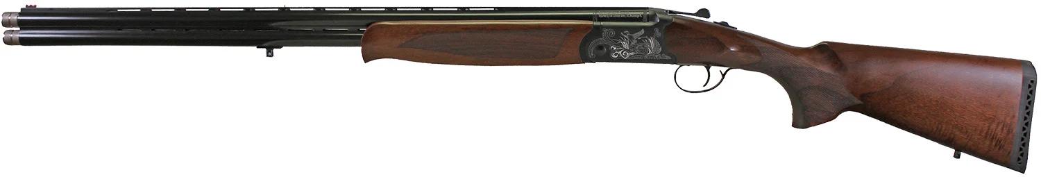 Iver Johnson Arms IJ600410LW28B IJ600 Lightweight 410 Gauge Break Open 3" 2rd 28" Black Over/Under Vent Rib Barrel
