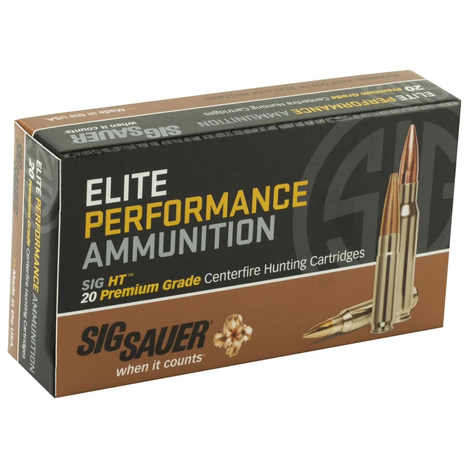 SIG SAUER ELITE HUNTING 300 BLK HT 120GR 20RD
