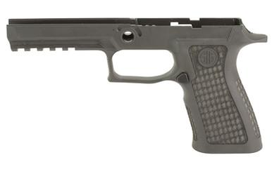 SIG GRIP MOD P320F 9/40 MED LTXG GRY