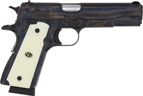 CHARLES DALY 1911 FIELD 45ACP - 5" FS CASE COLORED/IVORY GRIP