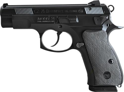 CZ 75-D PCR COMPACT 50TH ANNI - 9MM FS 10RD DECOCKER POLYCOAT