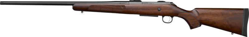 CZ-USA, CZ 600 ST3 AMERICAN 300 WM - 24" BLUED WALNUT STOCK, 300 WIN MAG