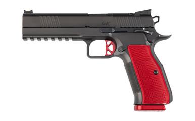 DAN WESSON DAN WESSONX 9MM 4.95 BLK/RED FOS OR 19RD