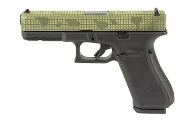 GLOCK 17 GEN 5 9MM 17RD OD NIGHT GRID