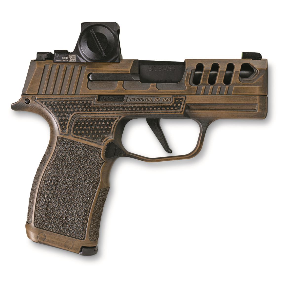 Sig Sauer 365X Shark Coast Tactical Battlewear Semi-automatic 9mm 3.1" Barrel 12+1 Rds. FDE