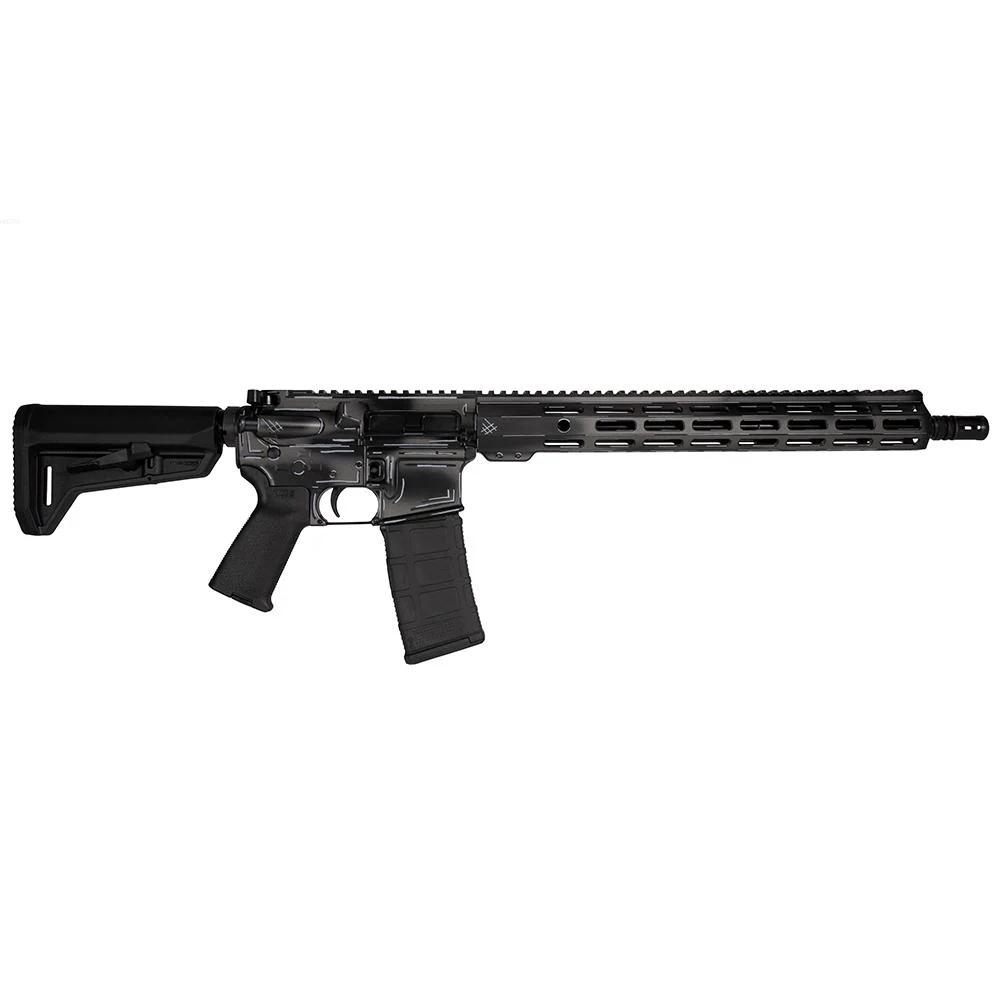 Shark Coast Tactical "Anime-Black" Rifle 5.56mm 10rd Magazine 16" Barrel 15" MLOK Handguard California Compliant