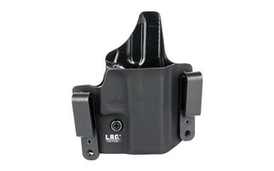 LAG DFNDR FOR GLK 43 OWB/IWB BLK RH - FITS GLOCK 43/43X