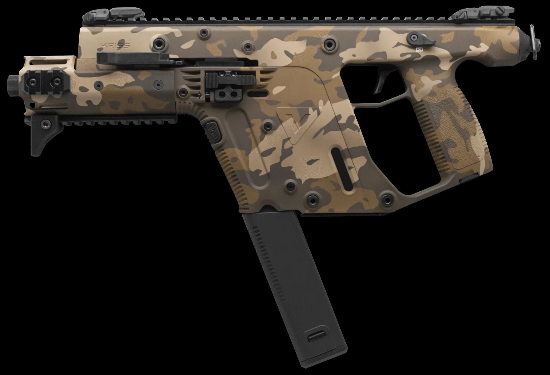 KRISS VECTOR SDP-E G2 PSTL MC FDE CAMO 9MM 40RD 6.5" BRL