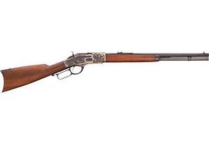 CIMARRON MODEL 1892 SADDLE RING CARBINE 44-40WCF LVR 20" COLOR CASE/WALNUT STOCK