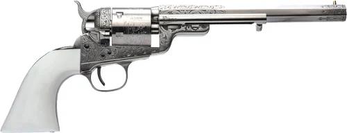 CIMARRON 1851RM WB HICKOK - 38SPL 7.5" FS NICKEL ENGRAVED