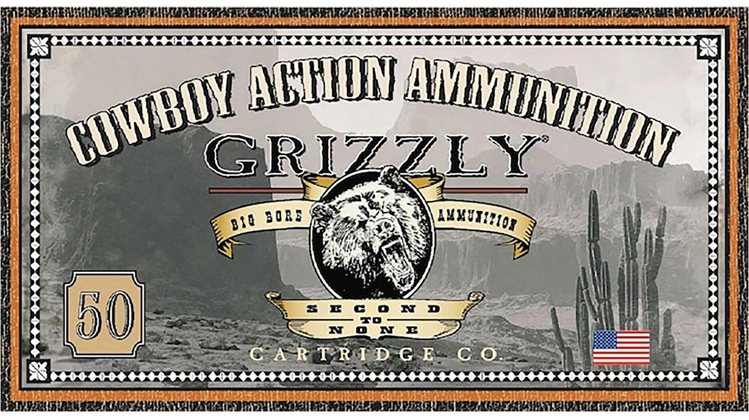 Grizzly Ammo GC38SP8   38Special 158gr Round Nose Flat Point 50 Per Box/10 Case