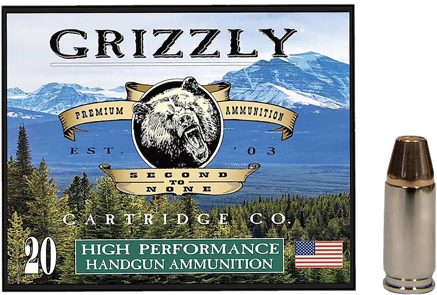 Grizzly Ammo GC9+P+CM7   9mm+P 124gr Full Metal Jacket Flat Point 20 Per Box/10 Case
