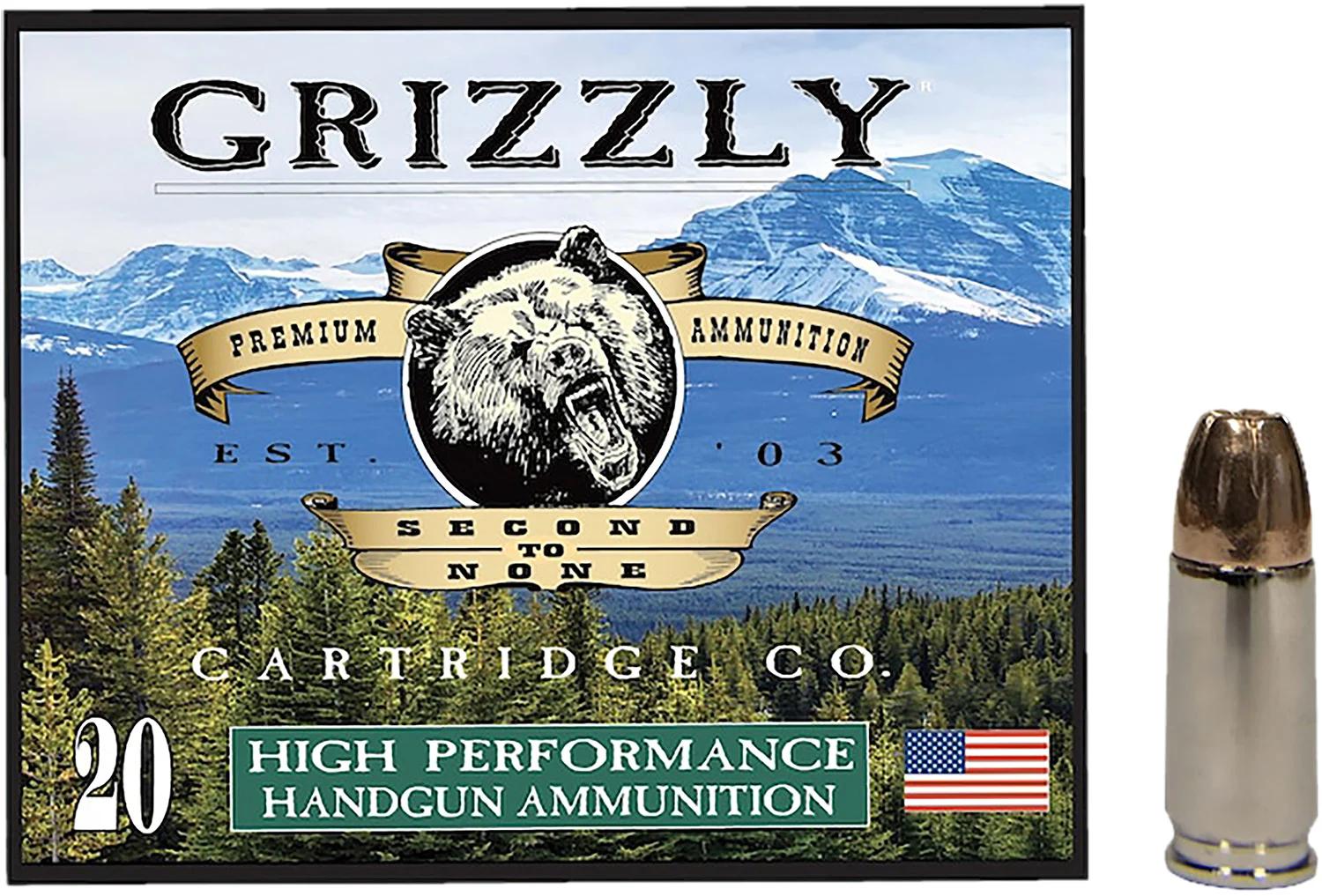 Grizzly Ammo GC9+P+CM10   9mm+P 124gr Jacketed Hollow Point 20 Per Box/10 Case