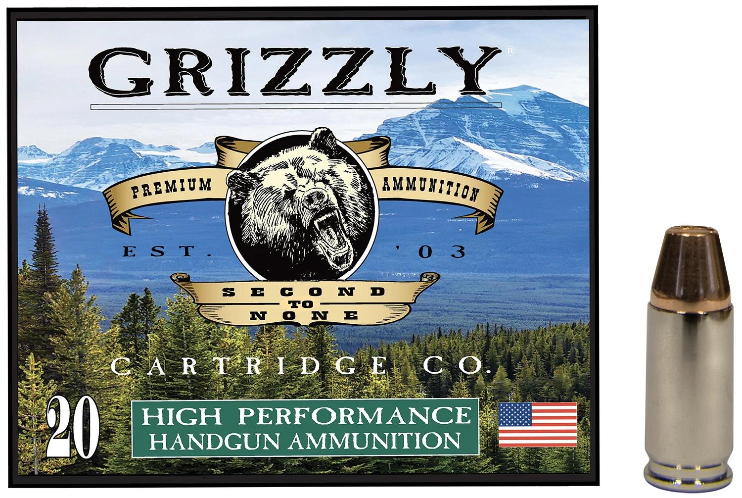 Grizzly Ammo GC9M+P2   9mm+P 147gr Full Metal Jacket Flat Point 20 Per Box/10 Case