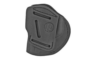 1791 GUNLEATHER, 1791 4 WAY IWB/OWB STLTH BLK RH SZ 5 - FITS GLOCK 17/19/22/23