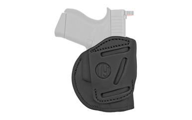 1791 4 WAY IWB/OWB STLTH BLK LH SZ 3 - FITS S&W M&P SHIELD