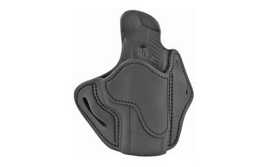 1791 GUNLEATHER, 1791 OPTC RDY STEALTH BLK RH SZ 2.4S - FITS CZ P10