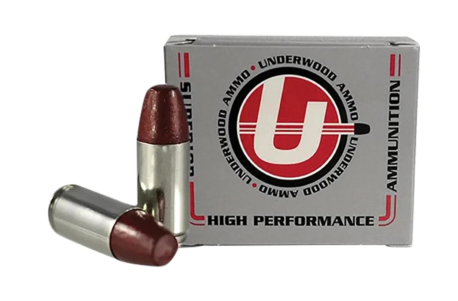 Underwood Ammo 719   9mm+P 147gr Hard Cast Flat Nose 20 Per Box/10 Case