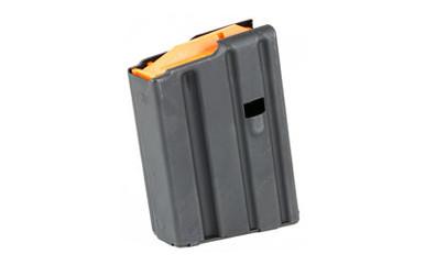 AMMUNITION STORAGE COMPONENTS, MAG ASC AR223 5RD STS BLK W/ ORN, 223 REMINGTON