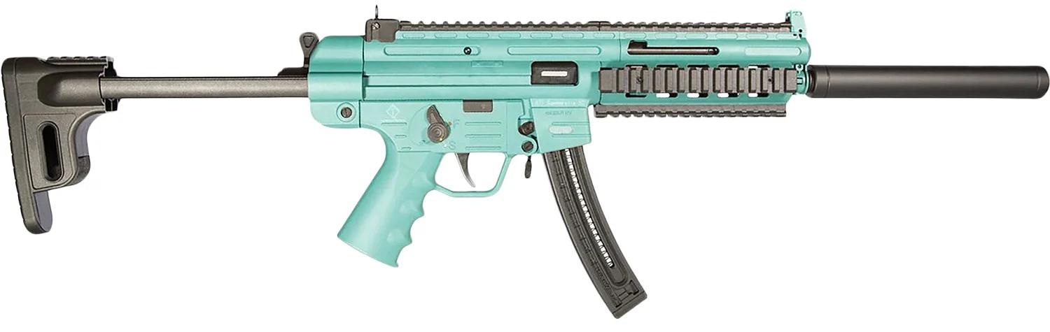 GSG GERGGSG1622M GSG-16  Full Size 22 LR 22+1 16.25" Black Mint Polymer Receiver Black Collapsible w/Storage Compartment Stock Right Hand