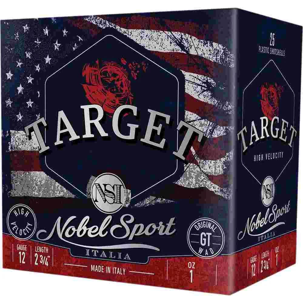 Nobel NSI Target Nobel Speed Shotshell 12ga 2-3/4" 1oz 1300 fps #7.5 25/ct
