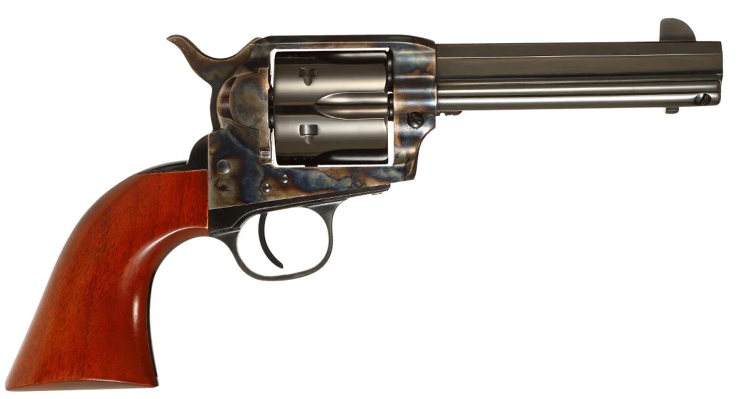 Taylors & Company 556104 1873 Cattleman Drifter 357 Mag Caliber with 4.75" Blued Finish Barrel