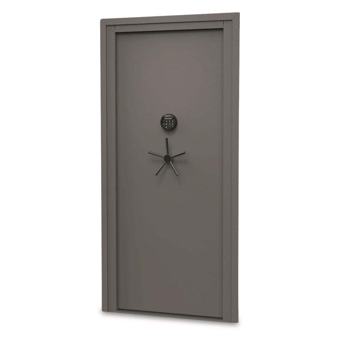 SnapSafe 36" In-Swing Vault Door Dark Gray