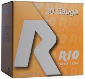 Rio Top Target Shotshell 20 ga 2-3/4"  7/8 oz #9  25/ct