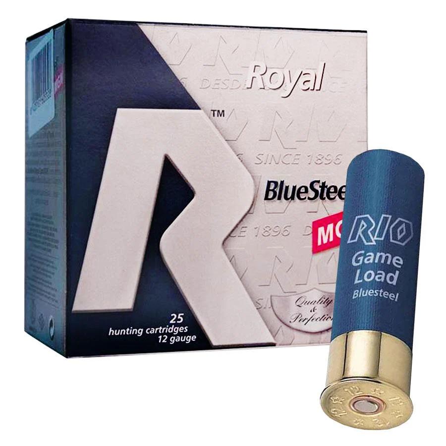 Rio Royal BlueSteel 12 ga 3 1/2" MAX 1 3/8 oz #BB 1550 fps 25/ct