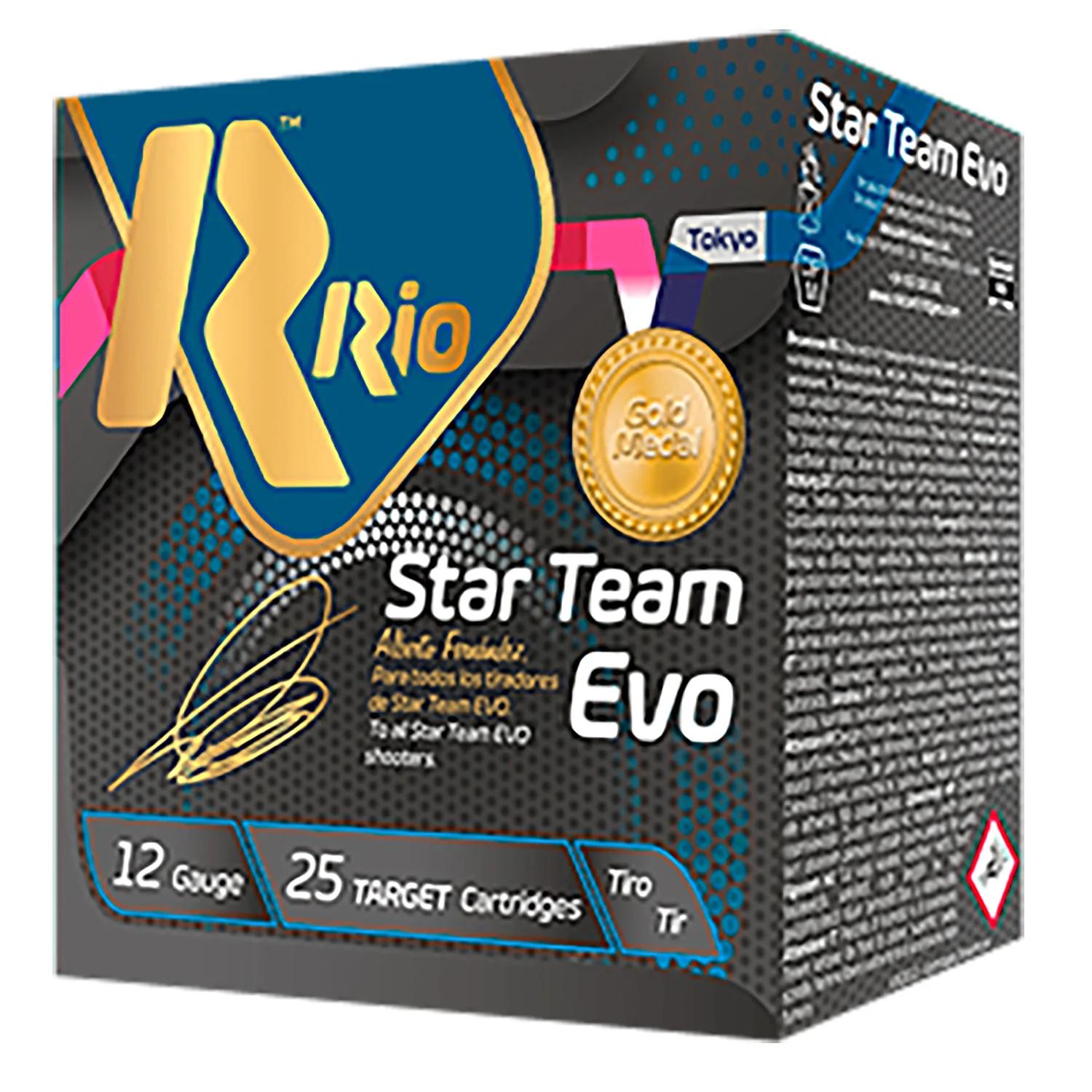 Rio Ammunition STT28LT75 Star Team EVO  12Gauge 2.75" 1oz 7.5Shot 25 Per Box/10 Case