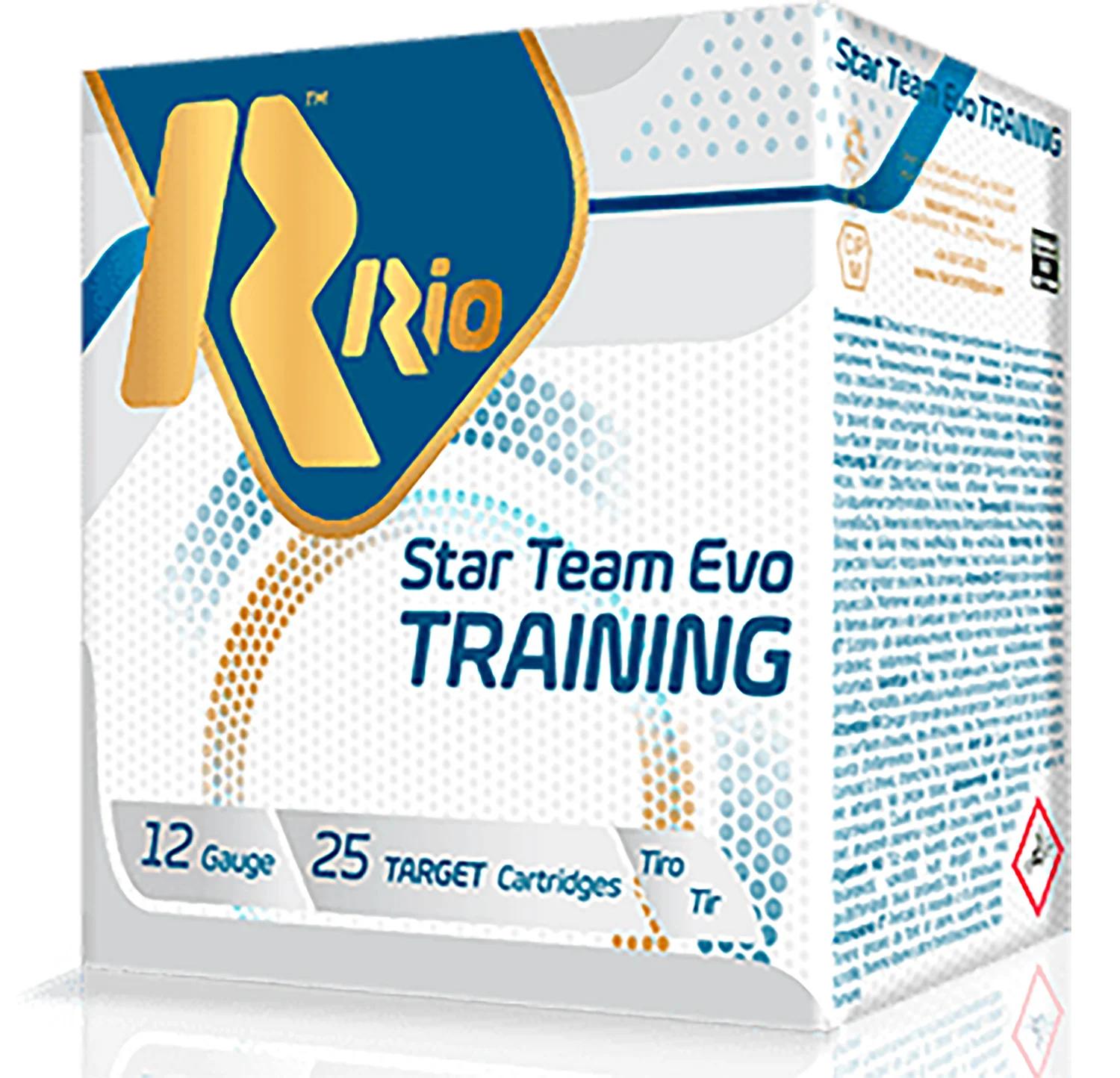 Rio Ammunition STT288 Star Team EVO  12Gauge 2.75" 1oz 8Shot 25 Per Box/10 Case