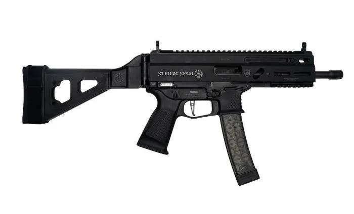 GRAND POWER STRIBOG SP9A1 9MM - 8" BBL 30 RD MAG W/ BRACE BLK