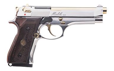 DERYA MELIK 9MM 4.9 10RD SLVR/GOLD