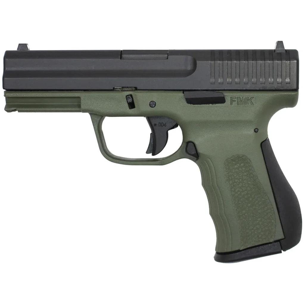 FMK 9C1 G2 Basic Pistol 9mm 3.87 in. OD Green 14 rd.