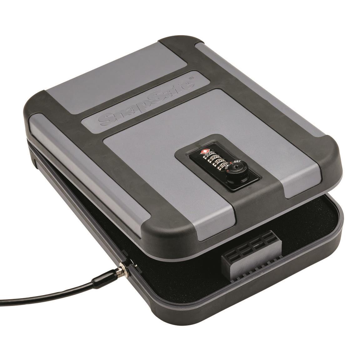 SnapSafe TrekLite TSA Approved XL Lock Box Combination Lock