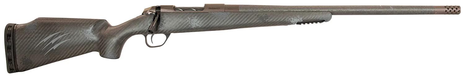 Fierce Firearms FCRG7PRC24TP Carbon Rage  Full Size 7mm PRC 3+1 24" Black C3 Carbon Fiber Barrel