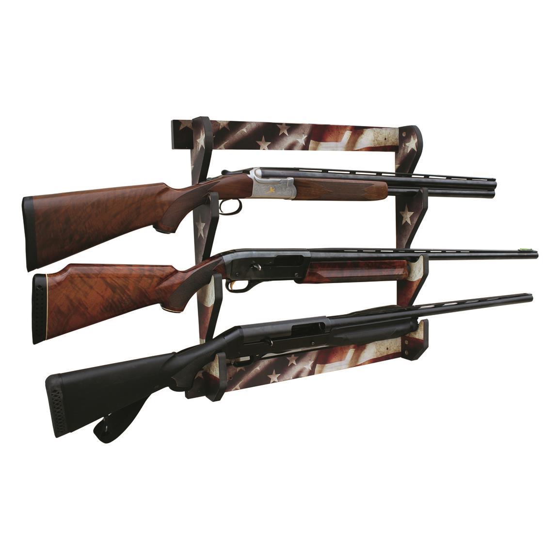 Rush Creek Creations Americana Gun Wall Rack