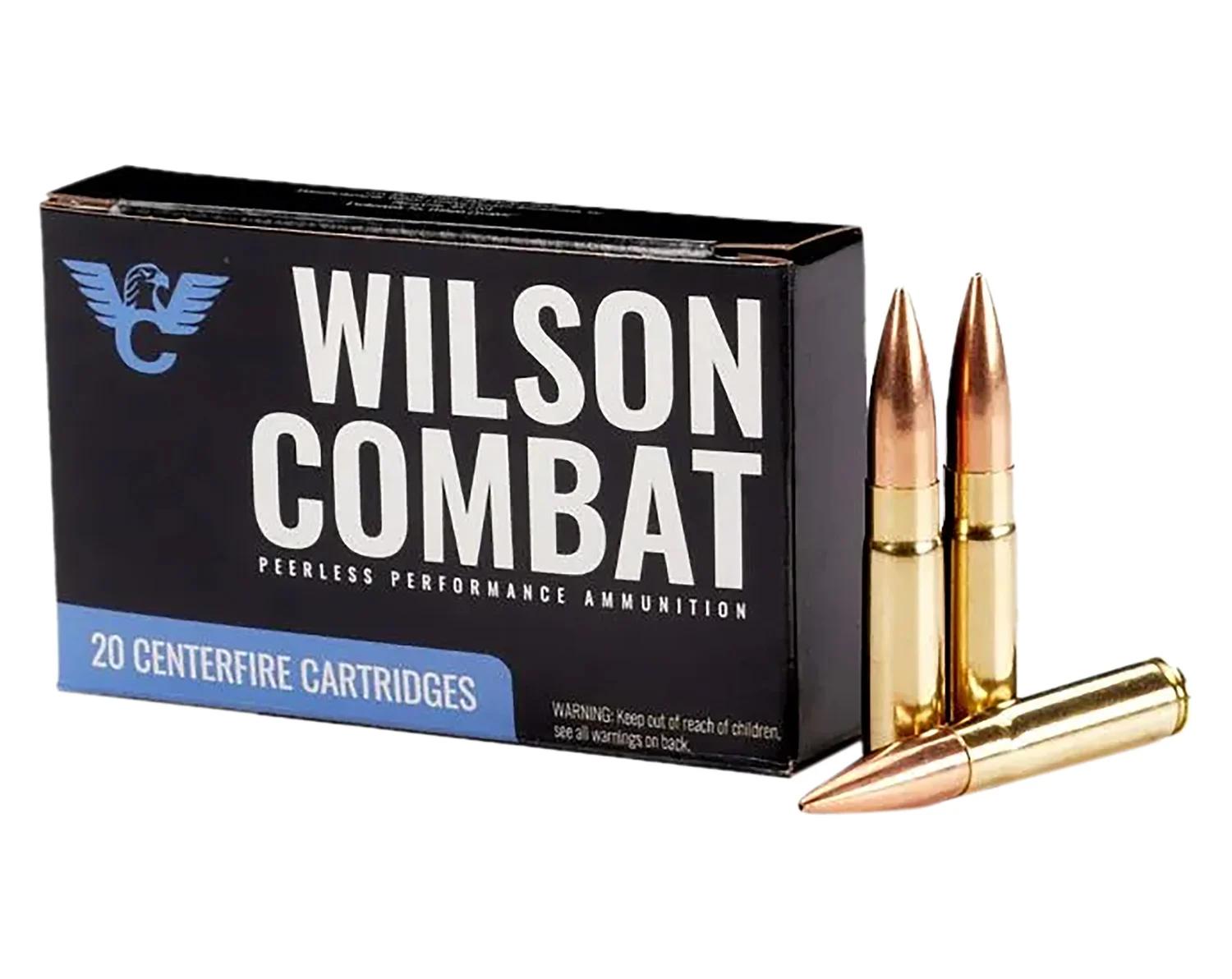 Wilson Combat A300BLK220HPBT   300Blackout 220gr Hollow Point Boat Tail 20 Per Box/10 Case