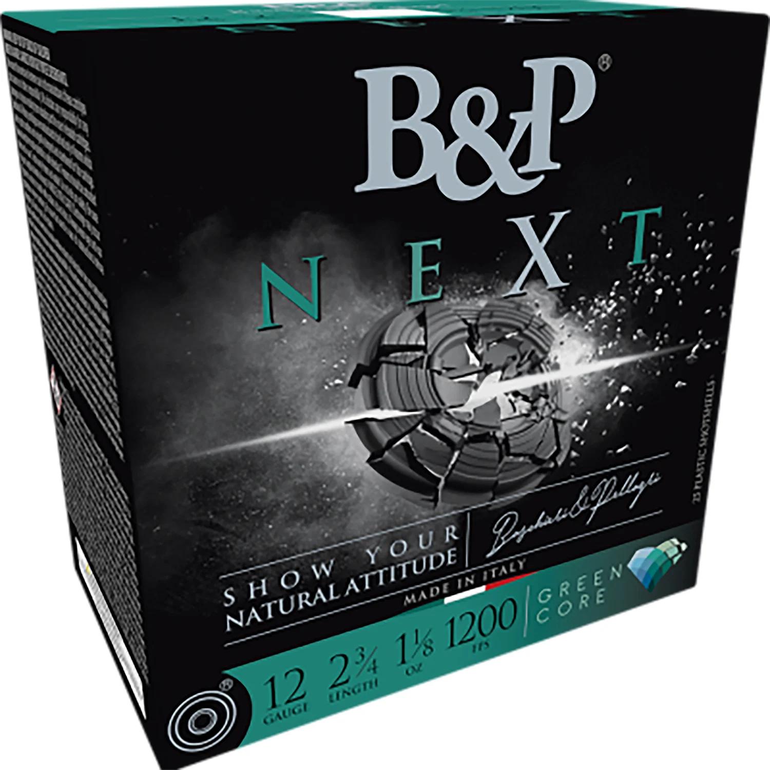 B&p Ammunition 12B18NX7 Next  12Gauge 2.75" 1 1/8oz 7.5Shot 25 Per Box/10 Case