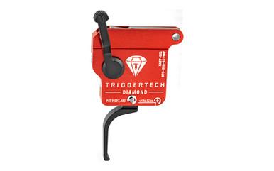 TRIGGERTECH R700 BLK DIAM FLAT CLN RH