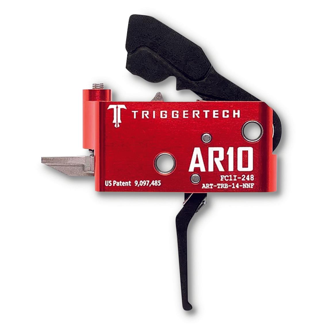 TriggerTech AR-10 Diamond 2-Stage Flat Trigger 1.5-4 lbs.