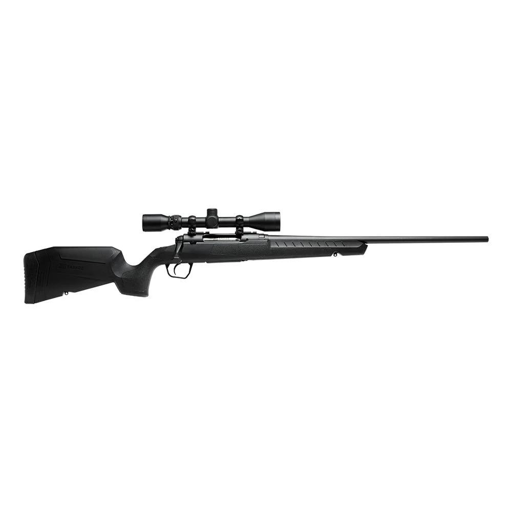 SAVAGE, Savage Arms Axis XP Rifle .7mm-08 REM 4rd Magazine 22" Barrel Black with 3-9x40 Scope, 7MM-08