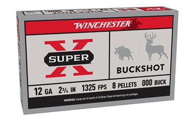 WINCHESTER SUPERX 12GA 2.75 00BK 9PEL 5/250