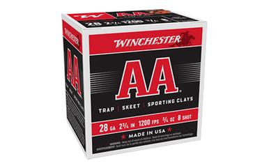 WINCHESTER AA TRGT 28GA 2-3/4 #8 25/250
