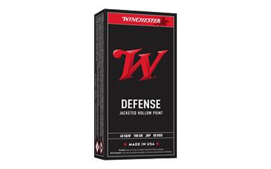 WINCHESTER USA 40SW 180GR JHP 50/500