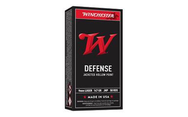 WINCHESTER USA 9MM 147GR JHP 50/500